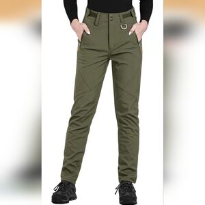 Women's Olive Cargo Pants